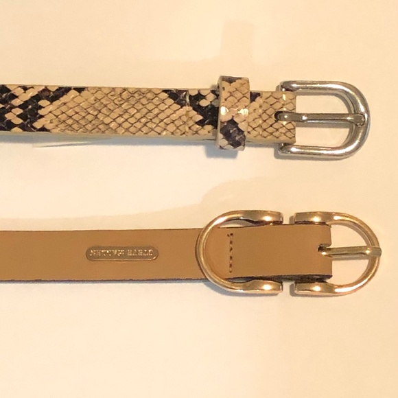 Two Steve Madden Belts Size Large - Picture 5 of 8